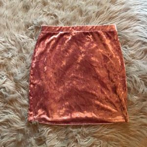 Velvet Skirt